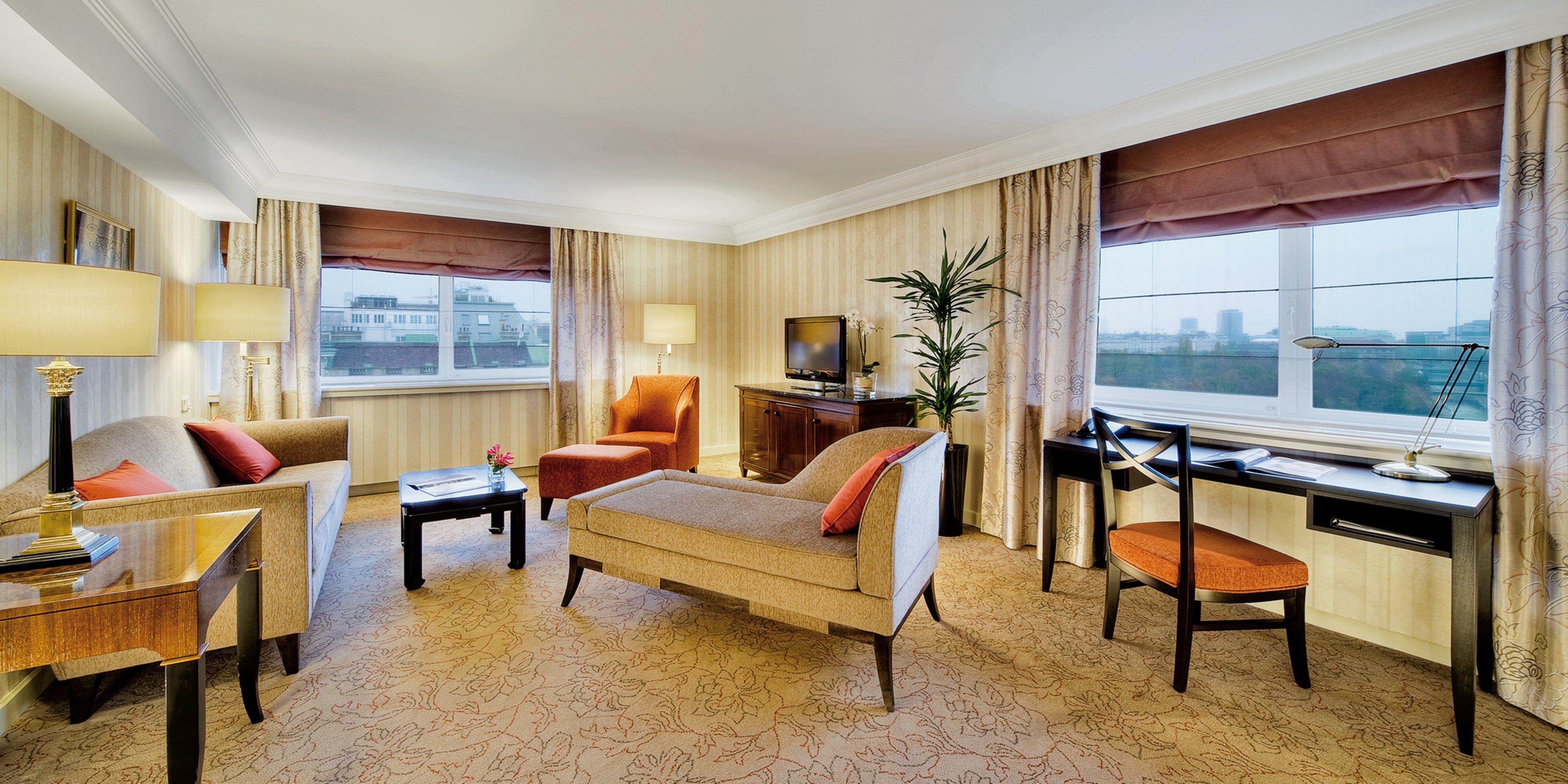 维也纳洲际酒店 外观 照片 A suite at the hotel