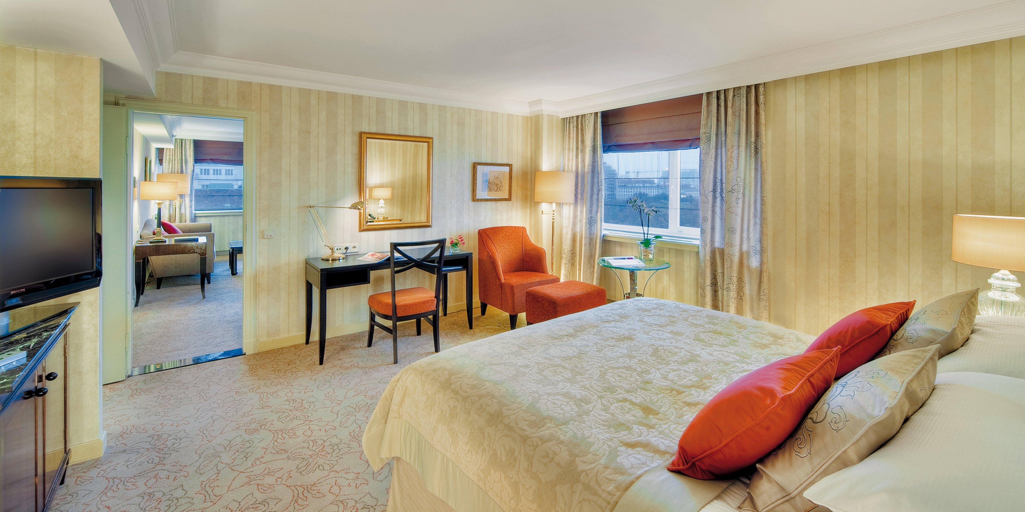 维也纳洲际酒店 外观 照片 A room at the hotel