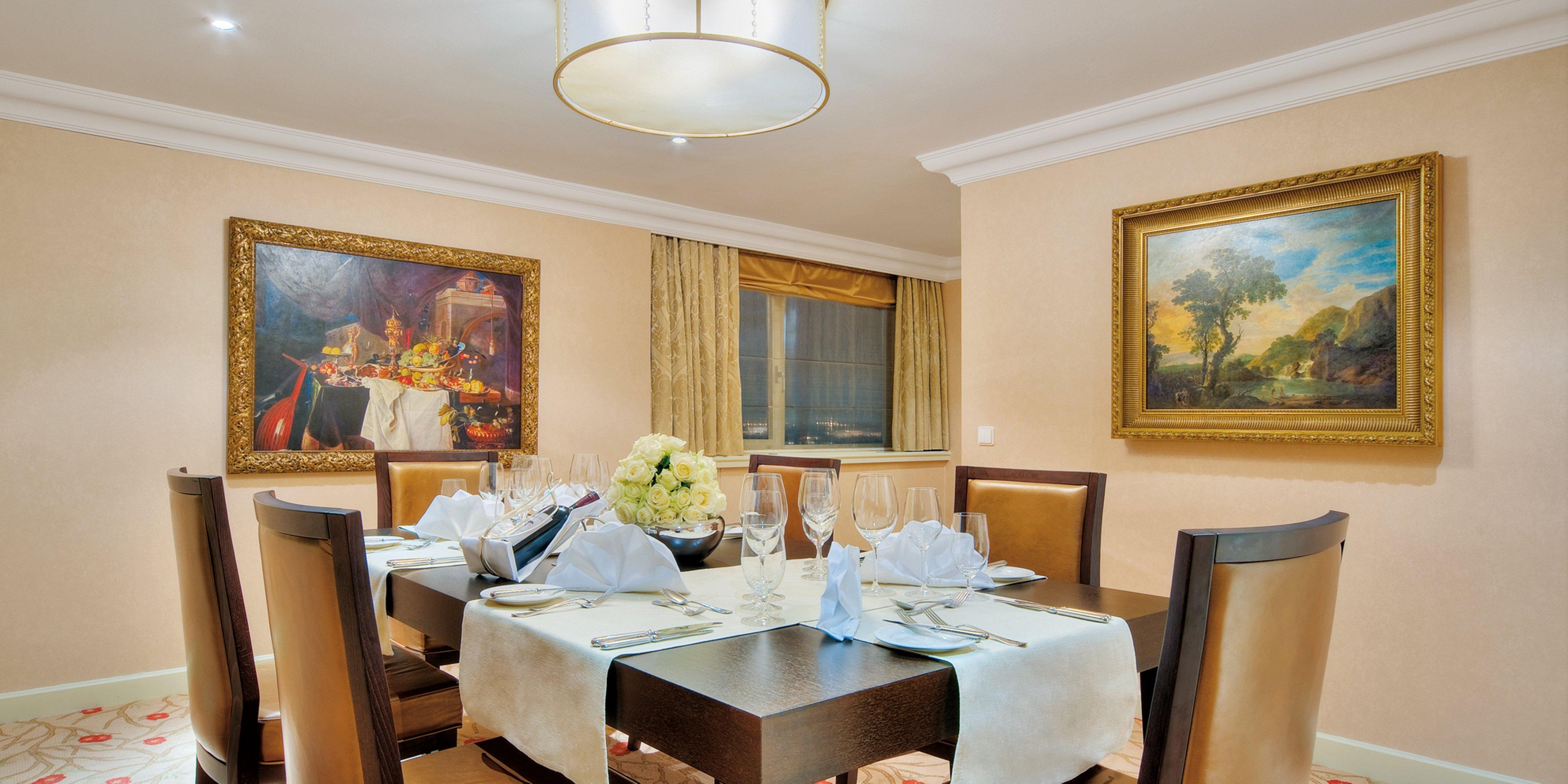维也纳洲际酒店 外观 照片 The dining room