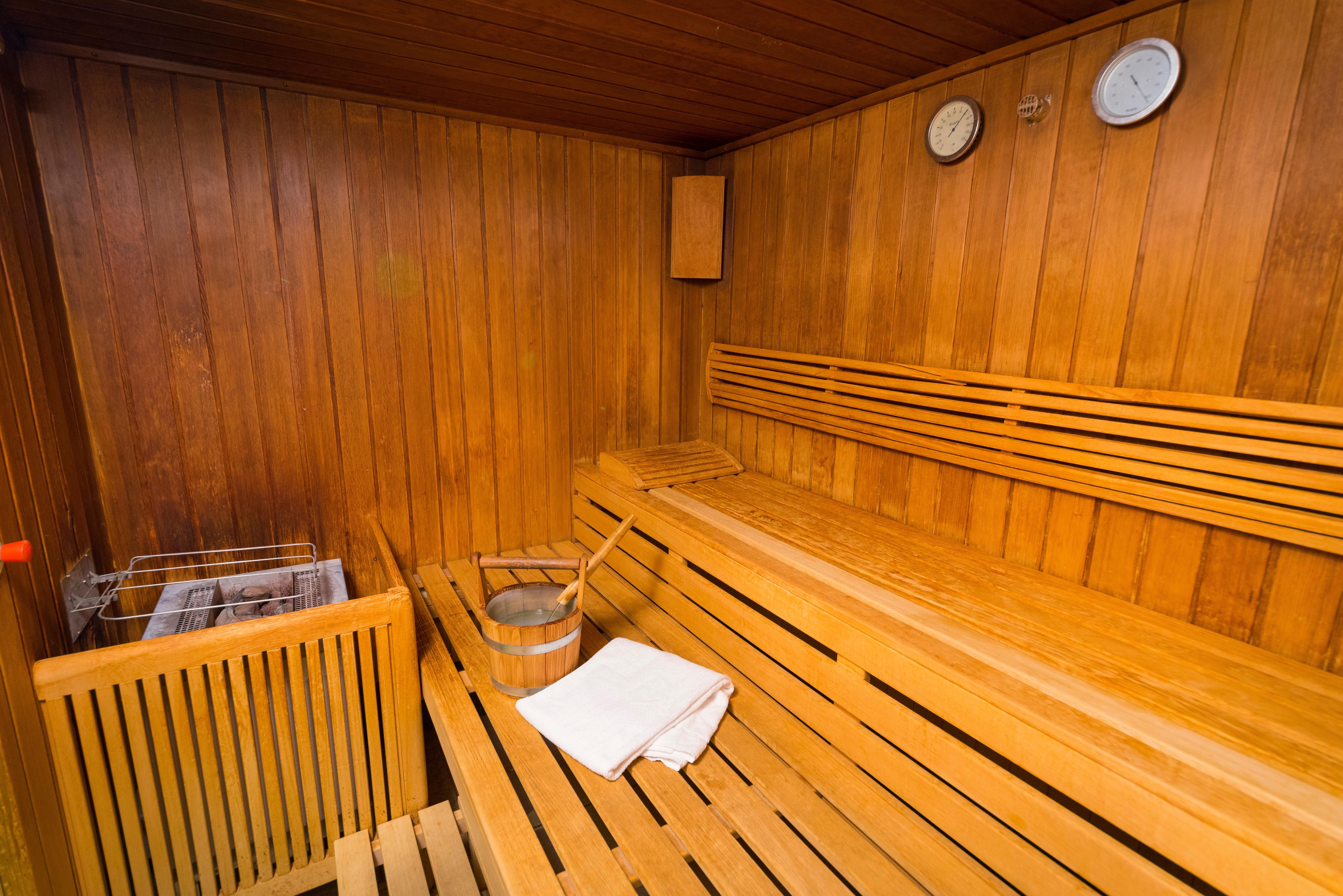 维也纳洲际酒店 外观 照片 A Finnish sauna